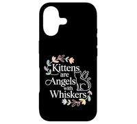Kittens are Angels with Whiskers Fluffy Cat Pet - Coque pour iPhone 17