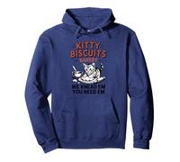 Kitty Biscuits Bakery Funny We Knead Em You Need Em Cute Sweat à Capuche