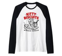 Kitty Biscuits Bakery We Knead Em You Need Em Cat Manche Raglan