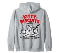 Kitty Biscuits Bakery We Knead Em You Need Em Cat Sweat à Capuche