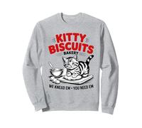 Kitty Biscuits Bakery We Knead Em You Need Em Cat Sweatshirt