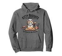 Kitty Biscuits Bakery We Knead Em You Need Em Femme Fille Sweat à Capuche