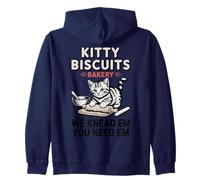 Kitty Biscuits Bakery We Phead Em You Need Em Funny Kitten Sweat à Capuche