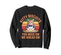 Kitty Biscuits Bakery We Phead Em You Need Em Love Cat Sweatshirt