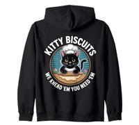 Kitty Biscuits Bakery You Need Em Funny Cat Baking Sweat à Capuche