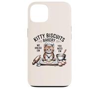 Kitty Biscuits We Knead Em You Need Em Amateur de pâtisserie pour Chat Coque pour iPhone 13