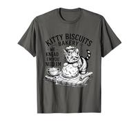 Kitty Biscuits We Knead Em You Need Em Amusant Chaton de pâtisserie T-Shirt