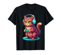 Kitty Cat Gamer Jeu Amusant pour Enfant T-Shirt