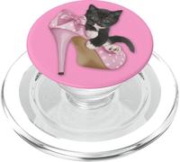 Kitty Cat High Heels for Women Shoes Girls on Pink PopSockets PopGrip pour MagSafe
