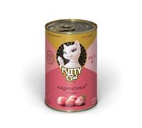 KITTY Cat Paté Lapin, 6 x 400 g, Nourriture Humide pour Chat, sans céréales, avec Taurine, Huile de Saumon et Moule aux orles Vertes, Aliment Complet à Haute teneur en Viande, fabriqué en Allemagne