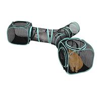 Kitty City Griffe CM-10175 Mega Kit de Meubles pour Chat d'intérieur et d'extérieur Noir