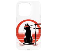 Kitty Combat Master Jiu Jitsu Ninja et Artiste Martial Coque pour iPhone 15 Pro