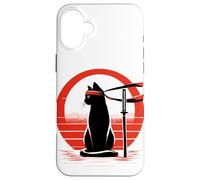 Kitty Combat Master Jiu Jitsu Ninja et Artiste Martial Coque pour iPhone 16 Plus