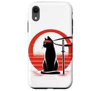 Kitty Combat Master Jiu Jitsu Ninja et Artiste Martial Coque pour iPhone XR