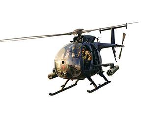 Kitty Hawk model - Maquette Hélicoptère Ah-6j/mh-6j Little Bird Nightstalkers Kitty Hawk Model 50003 1/35ème Maquette Char Promo