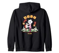 Kitty Kat Lunar New Year Good Luck Celebration Sweat à Capuche