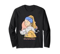 Kitty Katty Mama (Graphique de Maman de Chat Amusant) Manche Longue