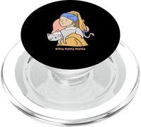 Kitty Katty Mama (Graphique de Maman de Chat Amusant) PopSockets PopGrip pour MagSafe