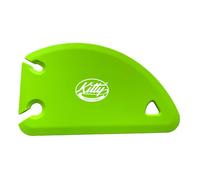 Kitty Professional Corne à pâtisserie Souple avec Fente de décollement et Noyau en Acier Inoxydable, Silicone sans BPA, pour Lisser, portionner et Nettoyer Le Plan de Travail (Citron Vert)
