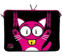 KITTY TO GO LS140-11 Designer Notebook Sleeve Laptop Housse Pour Ordinateur Portable 11,6" (29,5 cm) Tablette Néoprène Pochette Sacoche