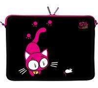 Kitty To Go Ls141-10 Designer Notebook Sleeve Housse Pour Ordinateur Portable 10,2"" (25,9 Cm) Large Néoprène Pochette Sacoche[PCOM4285082]