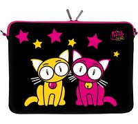 Kitty To Go Ls144-10 Designer Netbook Sleeve Housse Pour Ordinateur Portable 10,2"" (25,9 Cm) Large Neoprene Pochette Sacoche