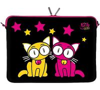 KITTY TO GO LS144-17 Designer Notebook Sleeve Housse Pour Ordinateur Portable 17,3" (43,9 cm) Large Neoprene Pochette Sacoche