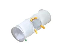 Kitty Tunenel- Plush catPlay Tube, Soft Velvet Pet Tunwnel| Foldable Interactive catToy for Indoor Cats and Kittens, Fun Exercise, Crawling Tunniel, catEntertainment Accessory, Lightwei