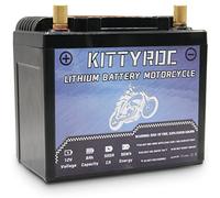 KITTYROC 12V Lithium Moto Batteries 8Ah 500A, LiFePO4 Batteries with Smart BMS, Replacement ATV, UTV, Moto, Lawn Mower, Jet Ski, Snowmobile, 4 Wheeler, Tractor, Scooter and Generator Batteries