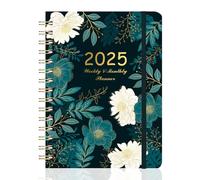 kitudaty Diary 2025, 2025 Schedule Book, Planning Book, A5 Coil Book, Weekly Journal, Every Week from January 2025 to December 2025, 21.5 x 15.5cm