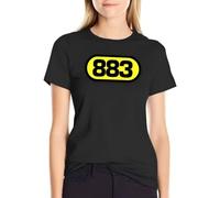 KIU688DXCC Max Pezzali & 883 Logo Tribute A Salute to Musical Excellence T-Shirt