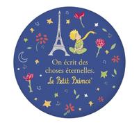 KIUB Aimant Magnet Le Petit Prince, la Tour Eiffel et des Fleurs (55mm)