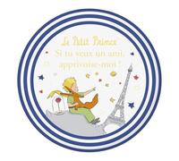KIUB Aimant Magnet Le Petit Prince montrant la Tour Eiffel (55mm)