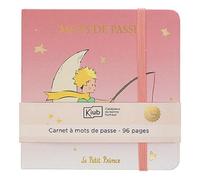 KIUB Carnet à mots de passe Le Petit Prince pêche aux étoiles (11,5x11,5cm)