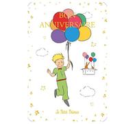 KIUB Carte Petit Prince avec de jolis ballons pour fêter un anniversaire - dimension 10 * 15cm