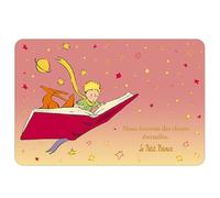 KIUB Carte postale Le Petit Prince et le Renard sur un livre (15x10cm)