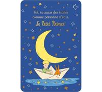 KIUB Carte postale Le Petit Prince sur un bateau en papier (10x15cm)