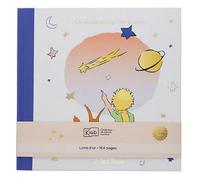 KIUB Livre d'or Le Petit Prince regardant une étoile filante (21,5x21,5cm)