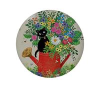 KIUB : Magnet Rond Chaton arrosoir - Diamètre 5,5cm