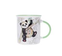 Kiub Mug avec des animaux - motif panda sur sa branche - matière porcelaine fine - contenance 320ML