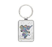 KIUB Porte clef avec des animaux - motif éléphanteau qui danse - collection KOOK