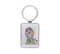 KIUB Porte clef avec des animaux - motif lion roi des animaux - collection KOOK