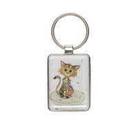 KIUB Porte clef avec des chats - chat mignon - collection BUG ART