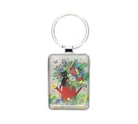 KIUB Porte Clef Chaton dans Un arrosoir - Collection Bug Art