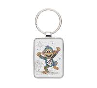 KIUB - Porte clef rectangle SINGE - collection KOOK