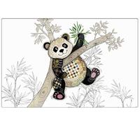 KIUB : Set de Table Kook Panda 43x28cm