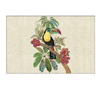 KIUB - Set de table Toucan collection Bug Art Amys 43 x 28 cm BEIGE G