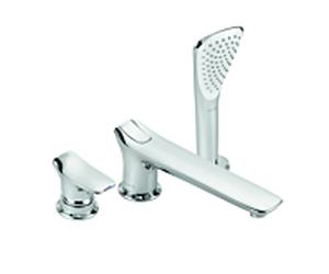 KIudi Amba Mélangeur de chromé 3 trous pour montage sur chromé 534470575 chromé , chromé chant