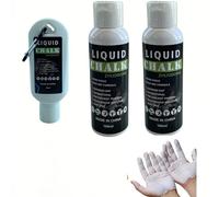 Kiuiom Magnesie Liquide,Bouteille de Magnésie Poudre, Carbonate de Magnésium pour Le Sport,Séchage Rapide,pour Halterophilie Musculation la Gymnastique, Escalade, Escalade, Cross Training, Pole Dance
