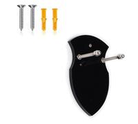 Kiuiom Porte-Épée,Wall Mounted Sword Holder,Support De Hache Pour Mur,Universel Épée Stand Présentoir,Individuelle Vertical Murale,Pour Affichage Épée Poignard Hache,Avec Vis,1PC